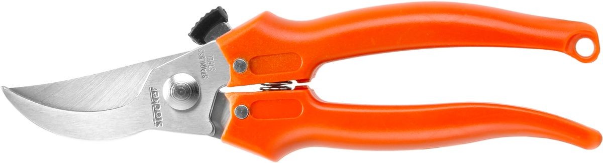 Stocker Unisex Orange Schneiderschere Inox 19 Cm Leicht Ergonomisch