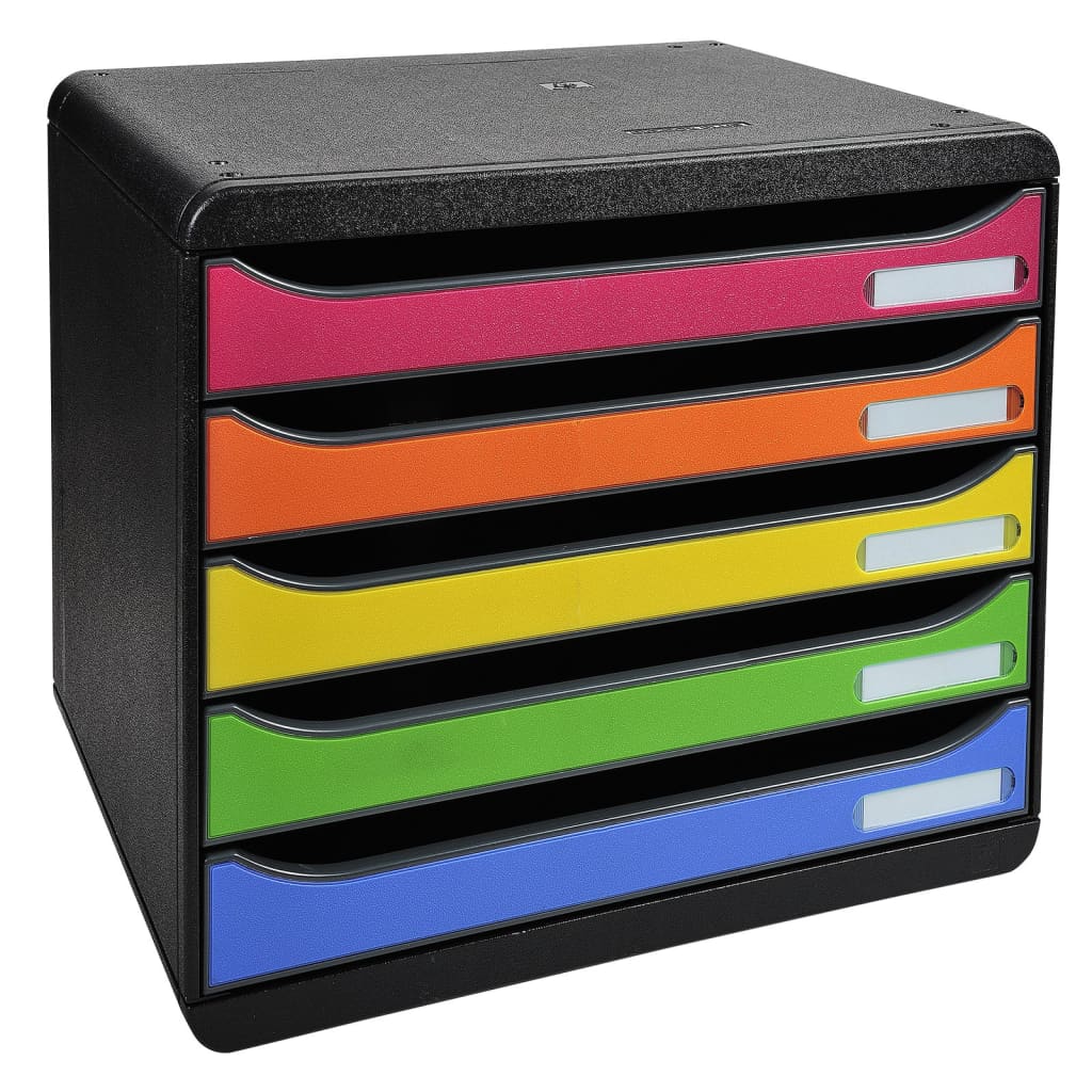 Exacompta Schubladenbox Big-Box Plus 308714D Quer 5Schübe Harlekin 127007692 - Image 4