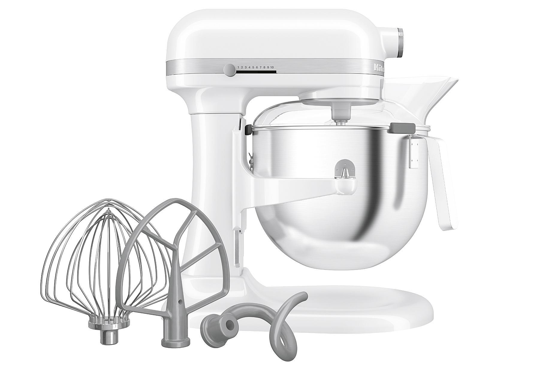 Kitchenaid Standmixer Mit Schüsselheber, 6,6 L, Heavy Duty, White - Image 3