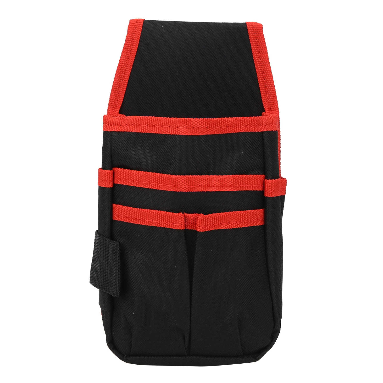 Sacoche à outils à porter à la taille, polyester 600D, poches multiples, rouge