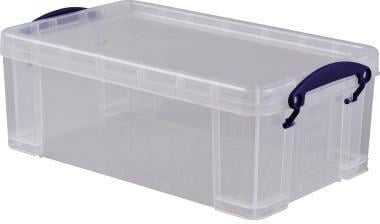 Really Useful Box Transparent Aufbewahrungsbox, Ordnungsbox (5 L, 1X, 20 X 34 X 12.50 Cm) - Bild 4
