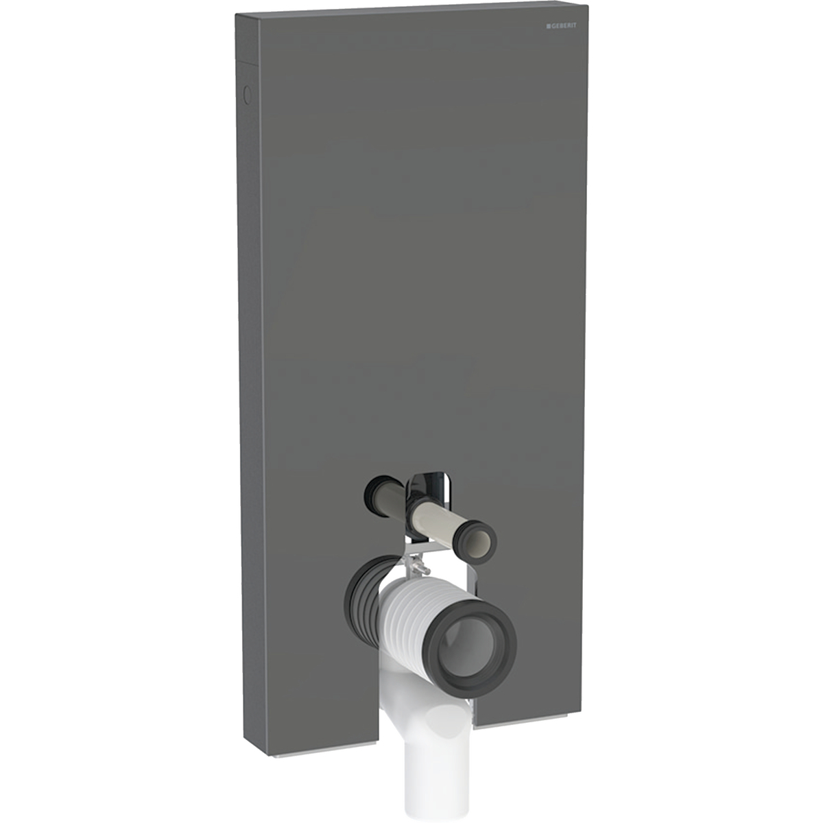 Geberit Grau Spülkasten, Monolith Sanitärmodul Für Stand-Wc, 101Cm, Wasseranschluss Seitlich, Mit P-Anschlussstutze - Image 3
