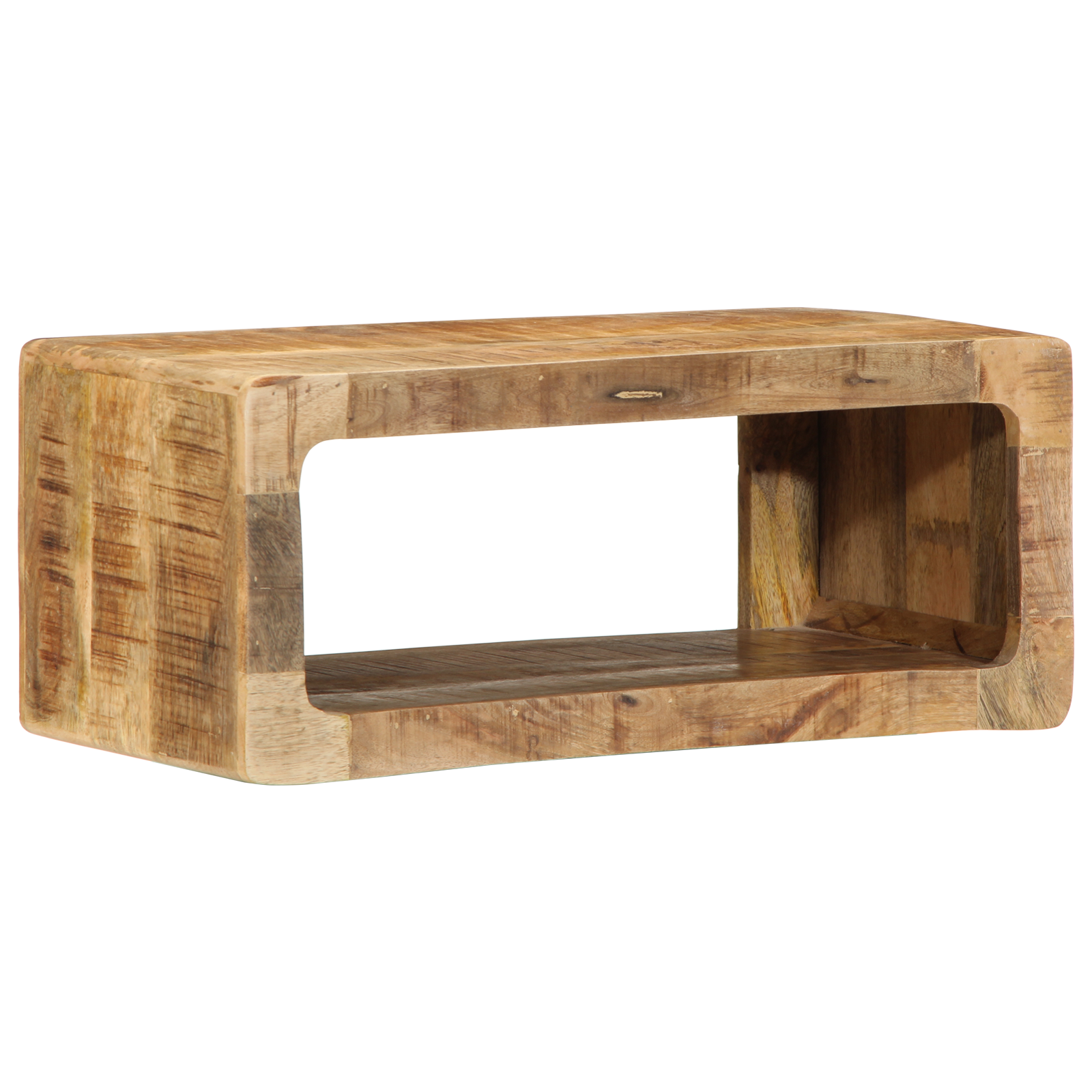 Vidaxl - Meuble Tv Marron 60 X 30 X 25 Cm Bois De Manguier Massif