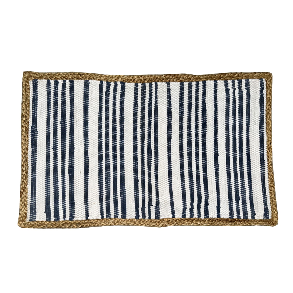 Eingangsteppich, 50 X 80 Cm, 100 % Jute, Modernes Design, Heimtextilien, Elegante Dekoration, Rutschfester Teppich