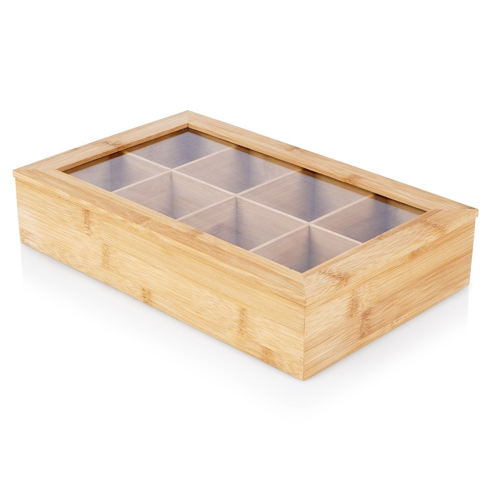 Contenitore Per Il Tè In Bambù, 32x20x6,5 Cm