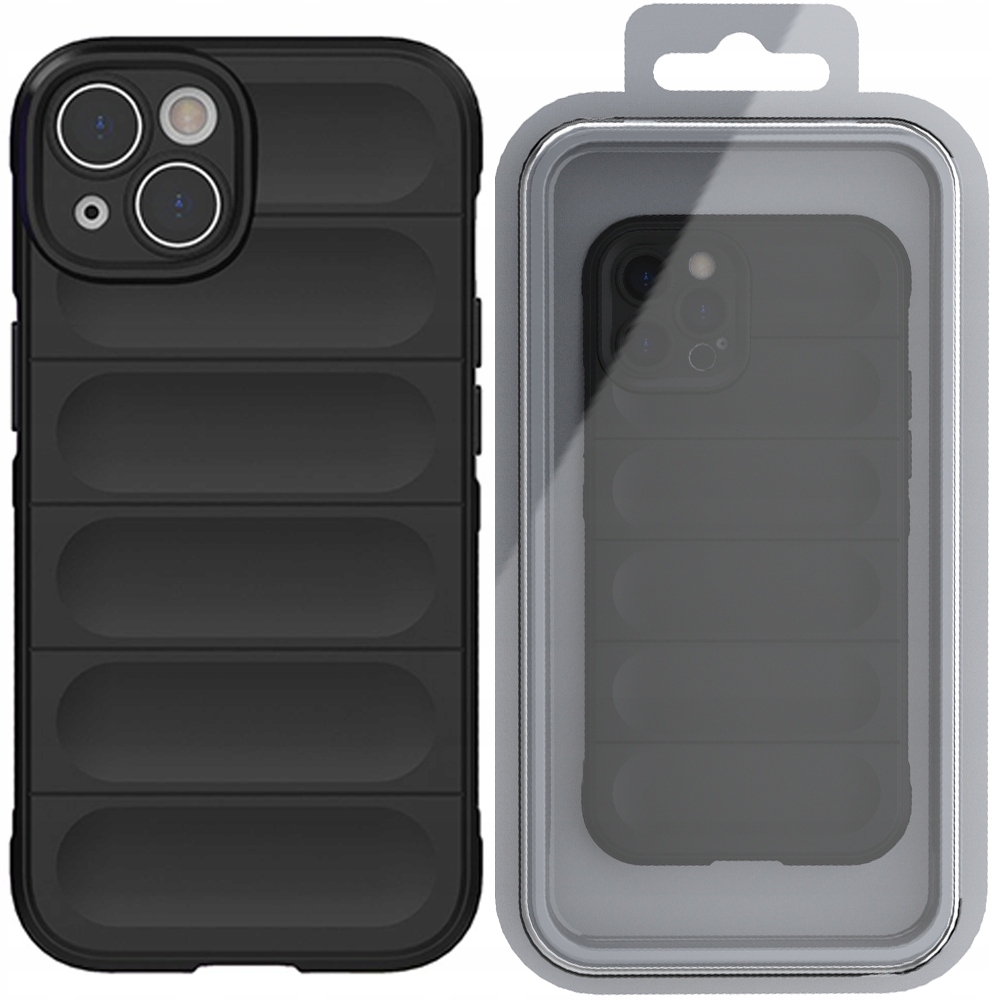 Oem Schwarz Magic Shield Hülle Für Iphone 14 Plus, Flexible Schutzhülle,