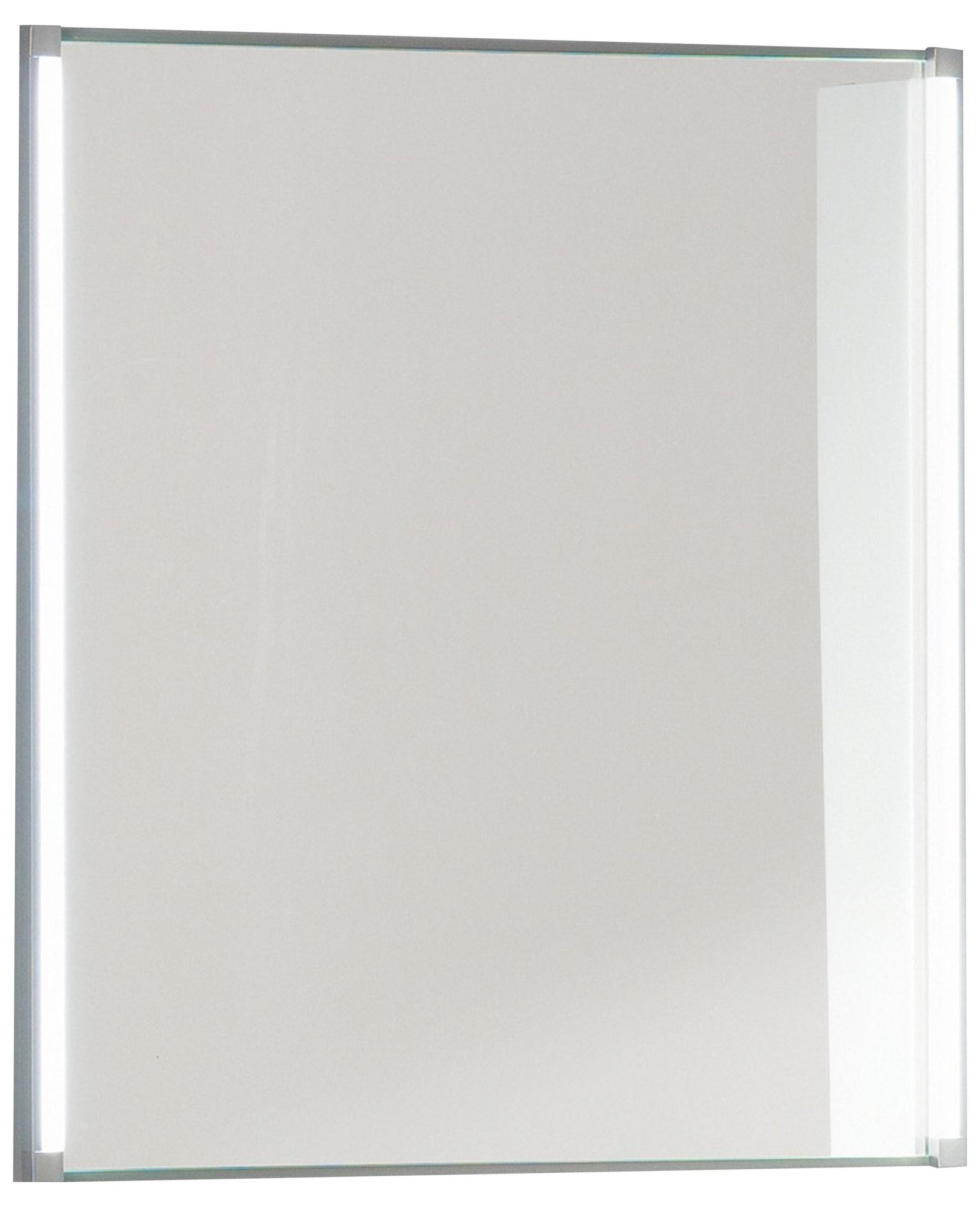 Fackelmann - Spiegel Led-line / Wandspiegelelement Mit Led-beleuchtung / Maße (b X H X T): Ca. 61 X 67 X 4 Cm / Hochwertiger Badspiegel / Moderner Badezimmerspiegel / Breite 60 Cm'-'82492
