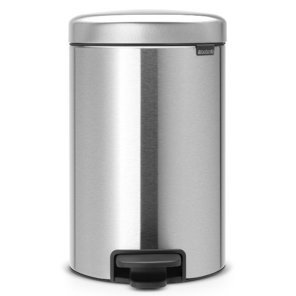 Abfalleimer Mit Fußpedal 12 L Mattstahl – New Icon – Brabantia