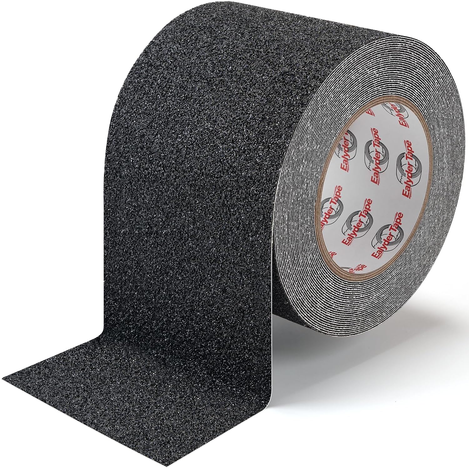 Ruban antidérapant autocollant noir 10 cm x 10 m, haute traction intérieur extérieur, pour marches et escaliers