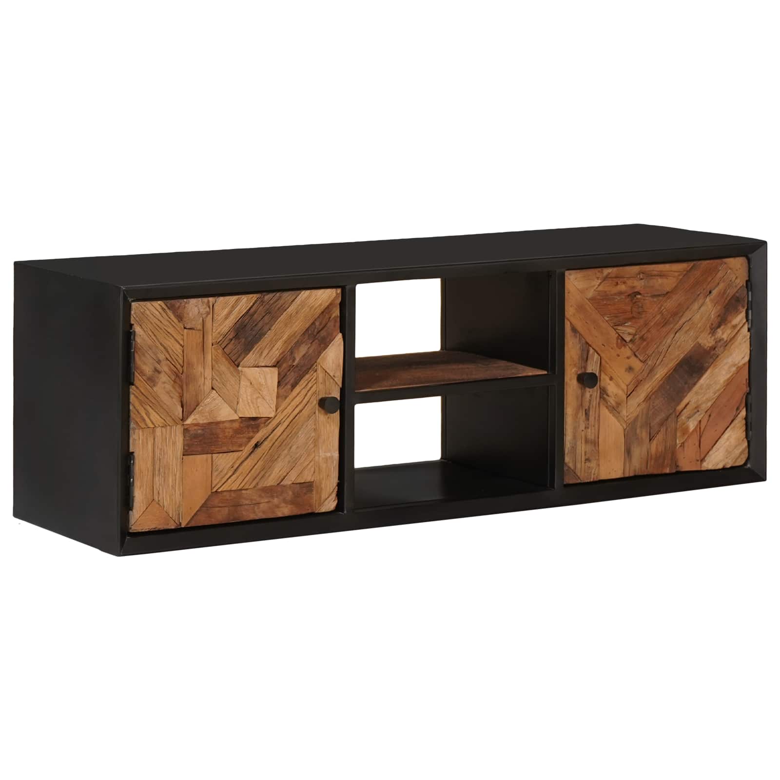 Vidaxl Tv-Schränk 105 X 30 X 35 Cm Massiv Holz Und Engineered Wood 8721359303452 - Image 3
