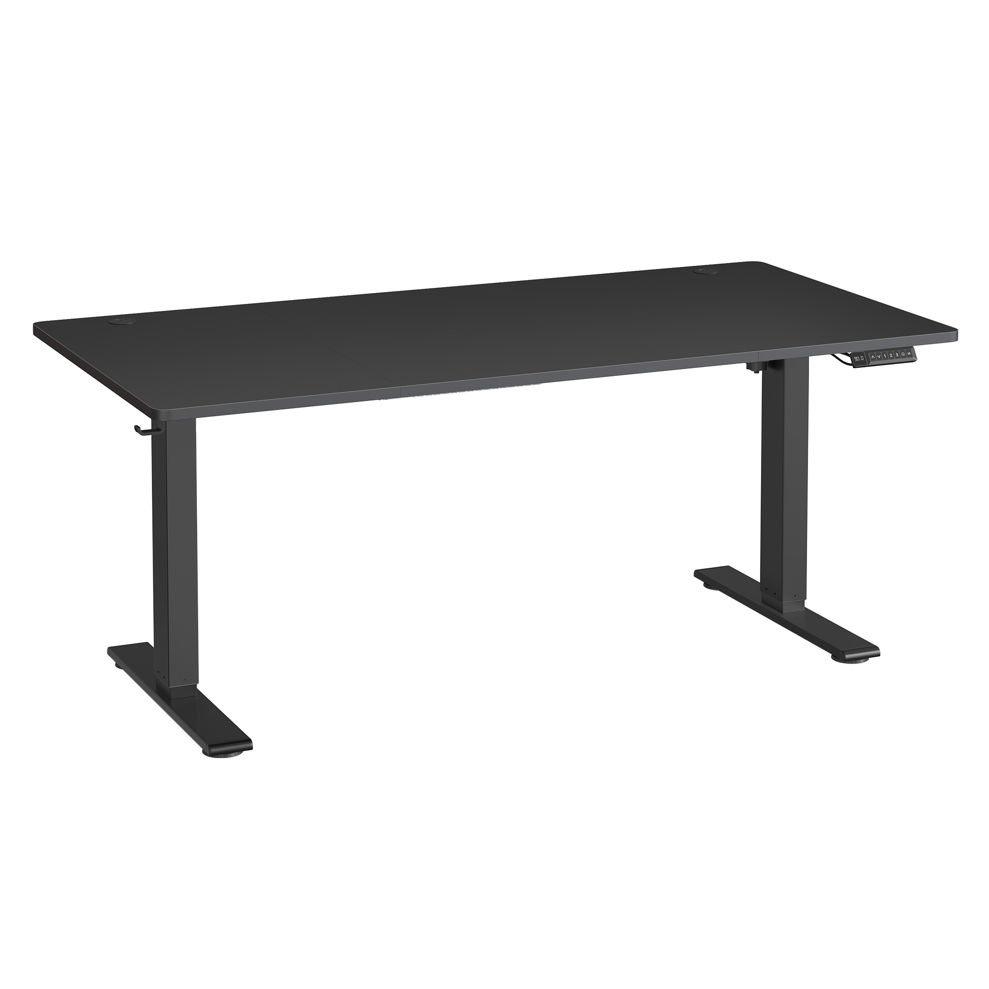 Vasagle – Bureau Assis-debout Réglable En Hauteur 160 X 80 Cm – Port