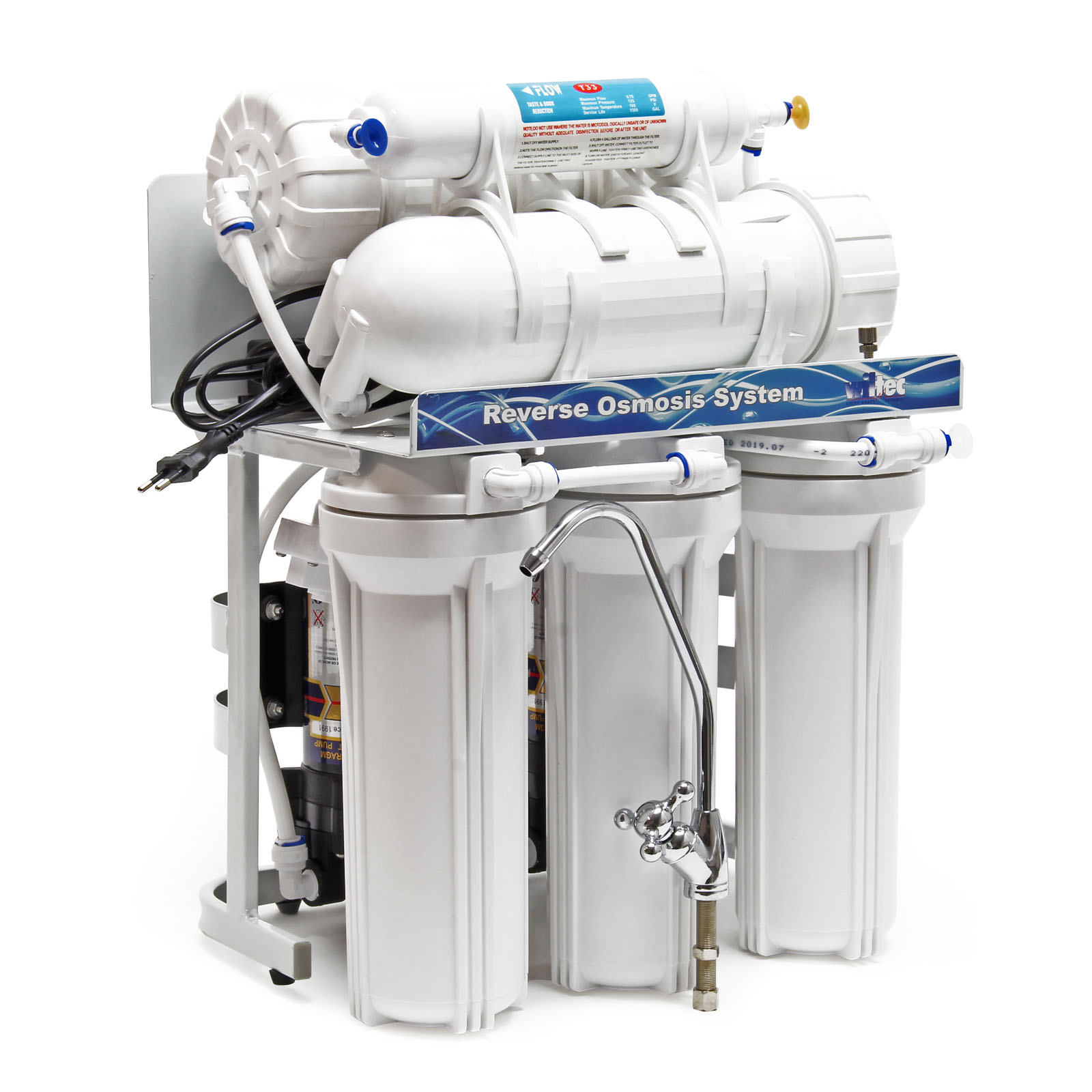 Naturewater Nw ro400 e2 Impianto Osmosi Inversa, Filtrazione 5 Stad...
