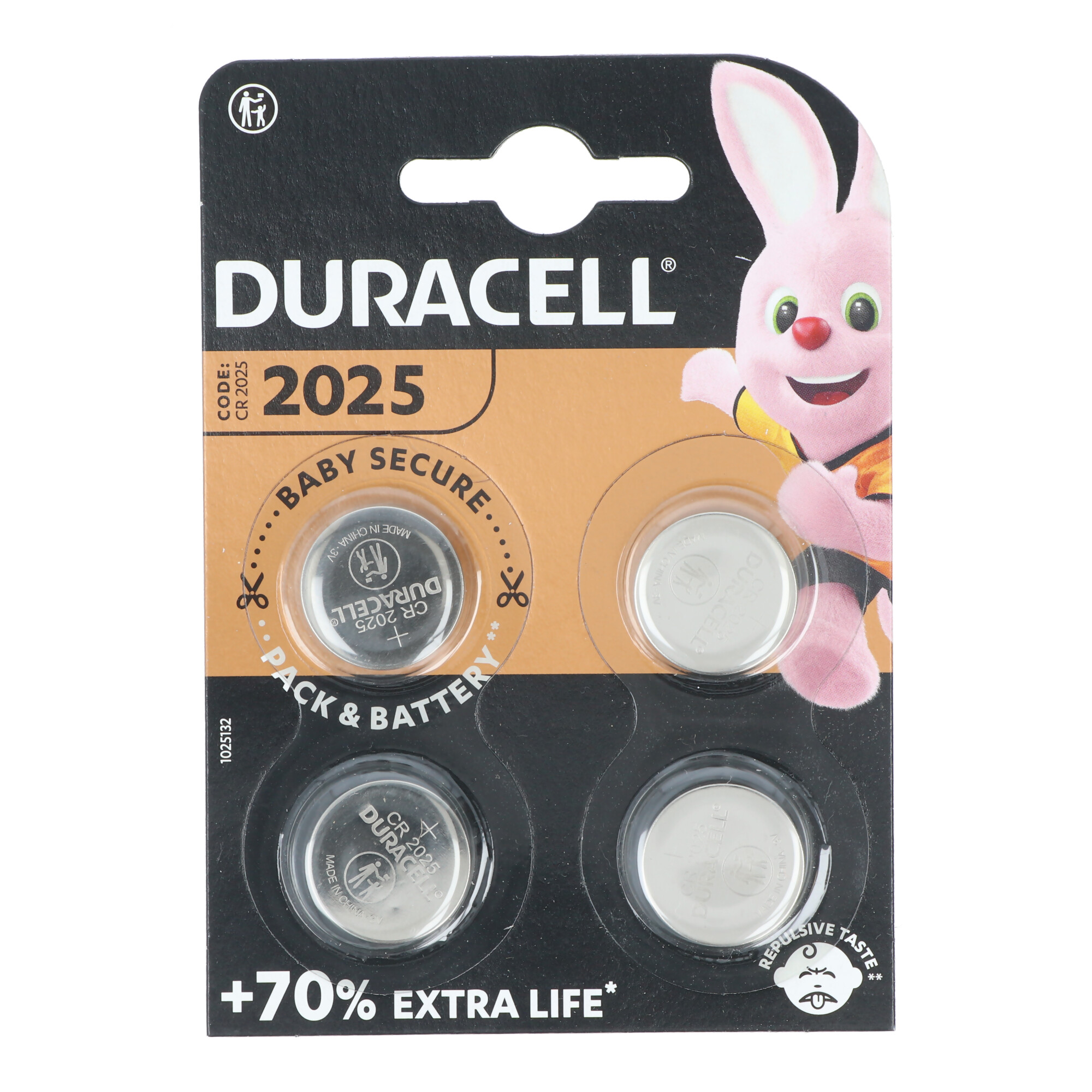 Varta Duracell Knopfzelle Cr2025 3 V 4 St. 165 Mah Lithium Elektro 2025