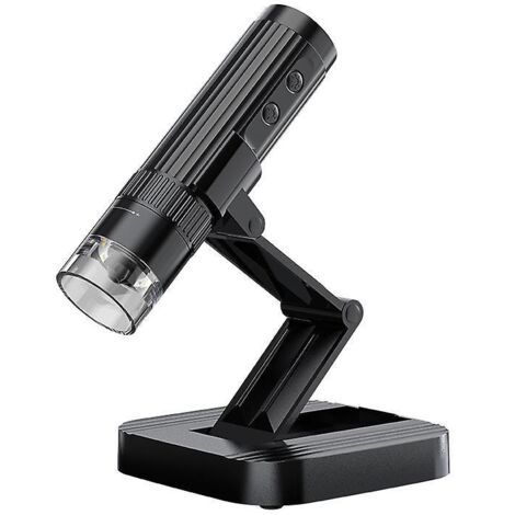 Microscope numérique sans fil 50x à 1000x, caméra 1080p HD, 8 LED, connexion wifi ou USB