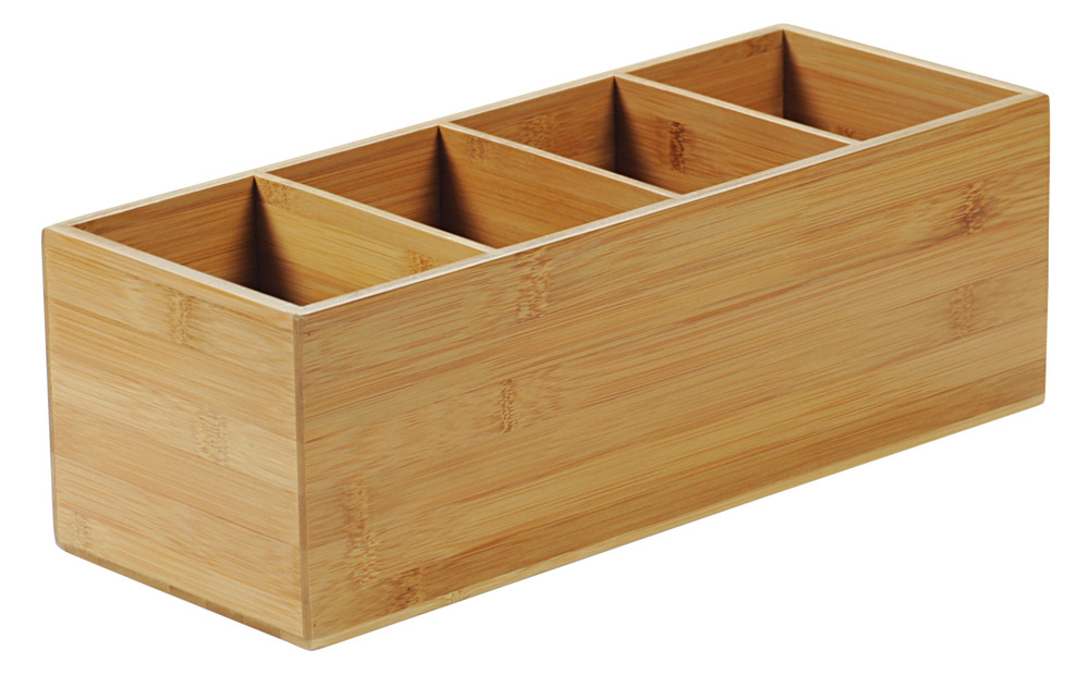 Kesper - Besteckkasten, Aufbewahrungsbox Mit Universellem Zweck, Organizer,bambusbehälter