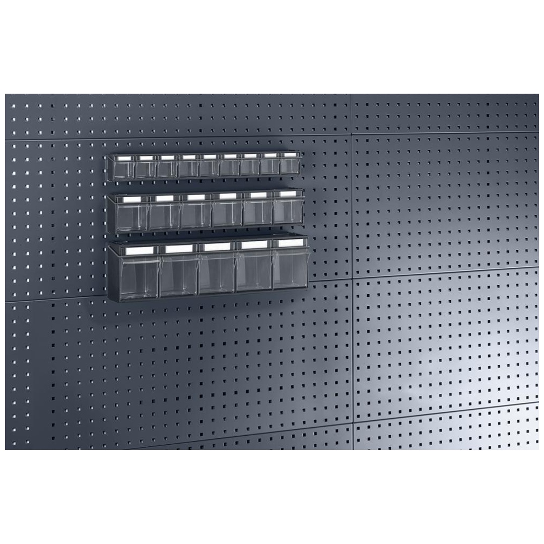 Fp - Klarsichtmagazin B600xt96xh112 Mm Mit 6 Kästen Für Lochplatten 5039350095546