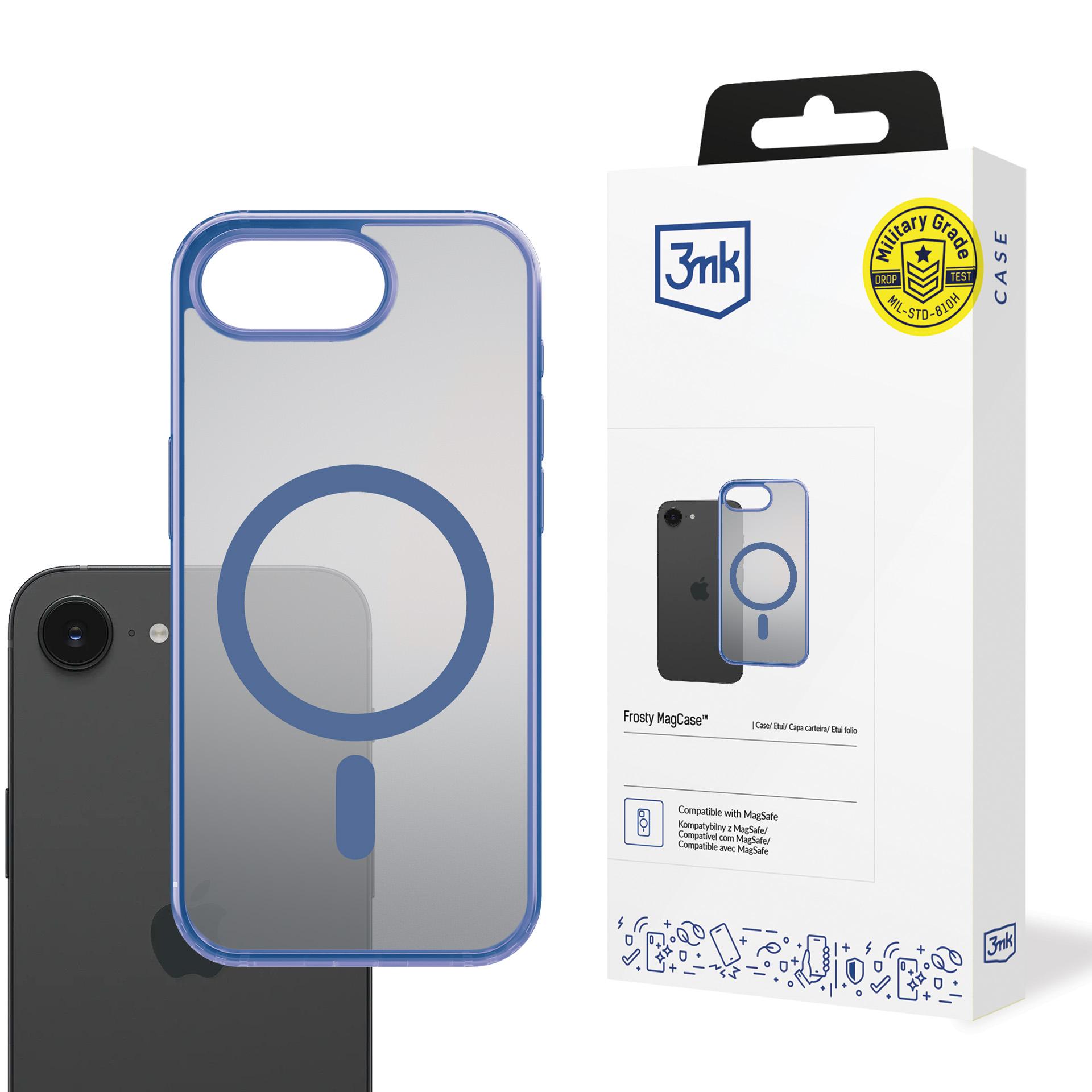 Oem Blau Apple Iphone 16E - 3Mk Frosty Magcase