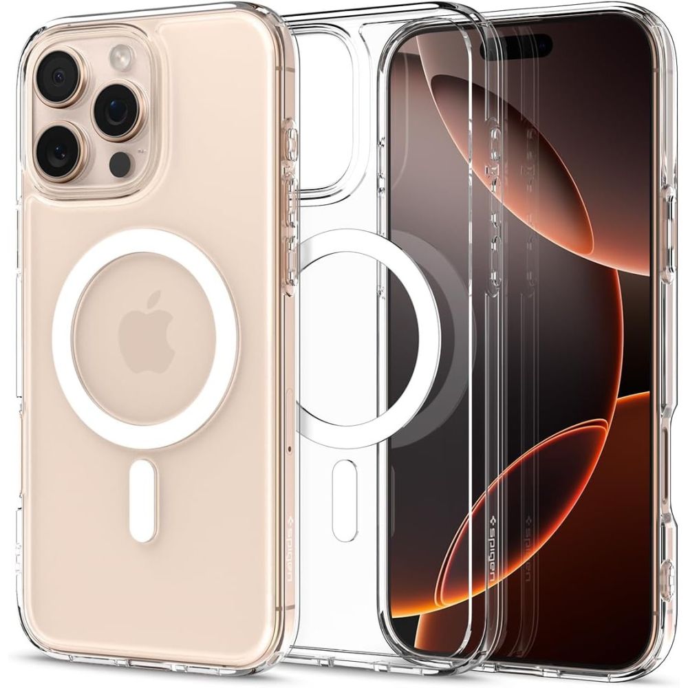 Spigen Ultra Hybrid Mag Hülle Mit Magsafe Für Iphone 16 Pro - Weiß - Bild 4