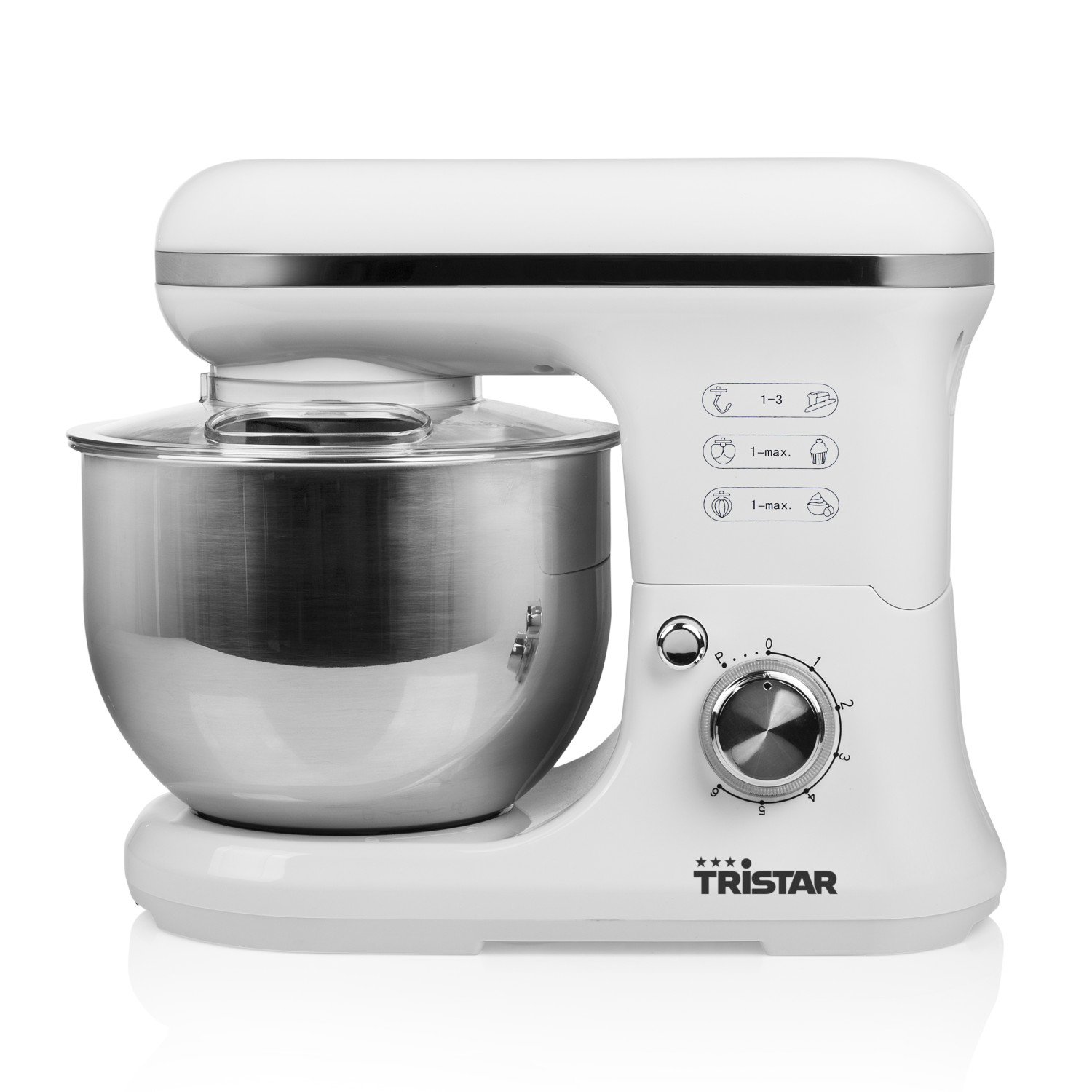 Tristar Weiss Mx-4817 Küchenmaschine 1200 W 5 L Weiß - Bild 3