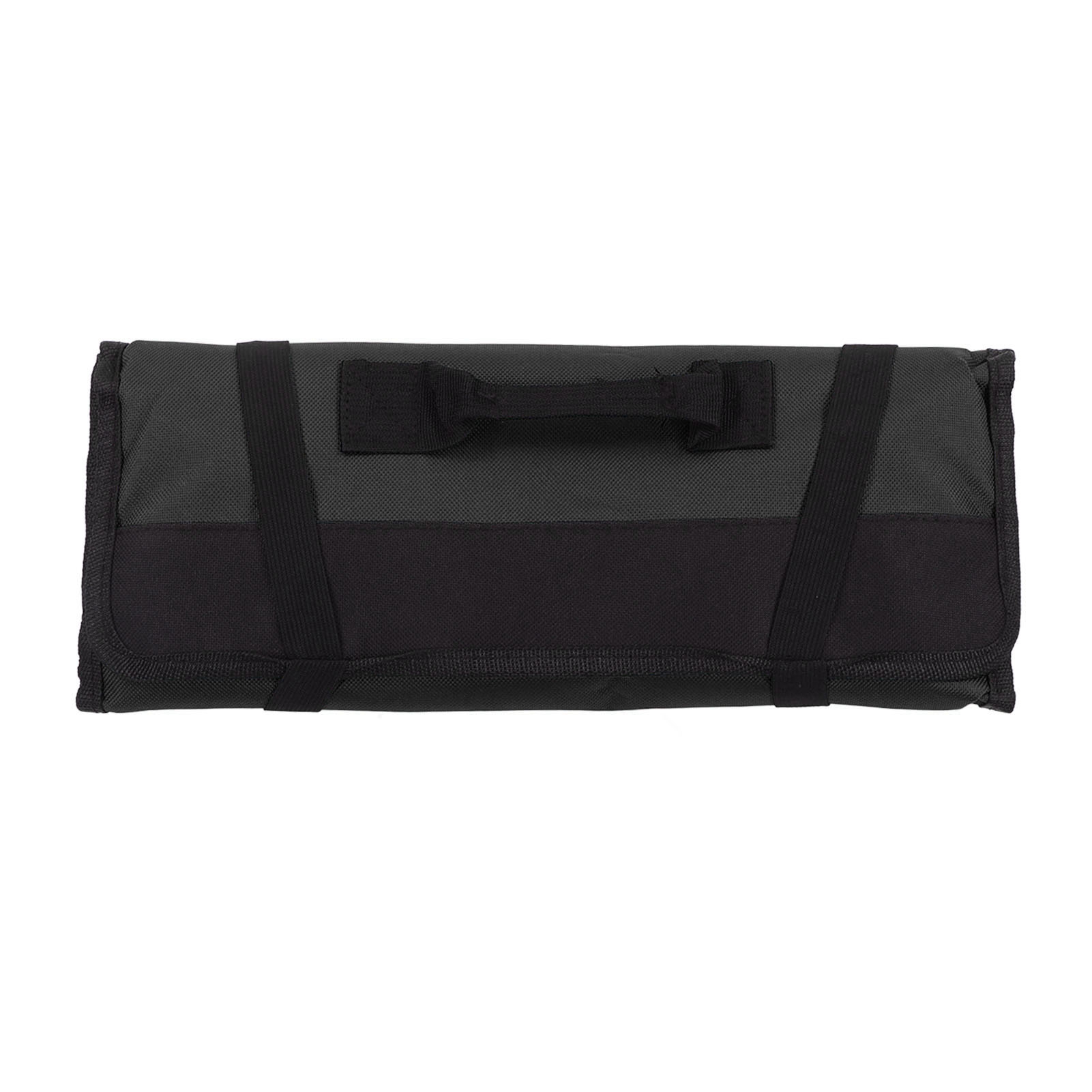Sac à outils pliable en toile Oxford 600D, rouleau à poches multiples, noir, 1 pièce