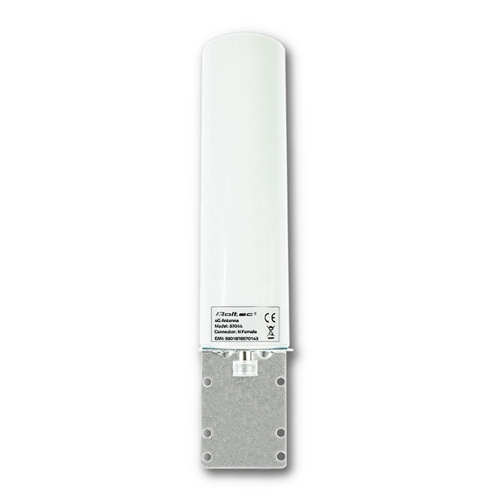 Qoltec Weiß 4G Lte Omnidirektionale Dualantenne 30 Dbi Innen- Und Außenbereich 3 M