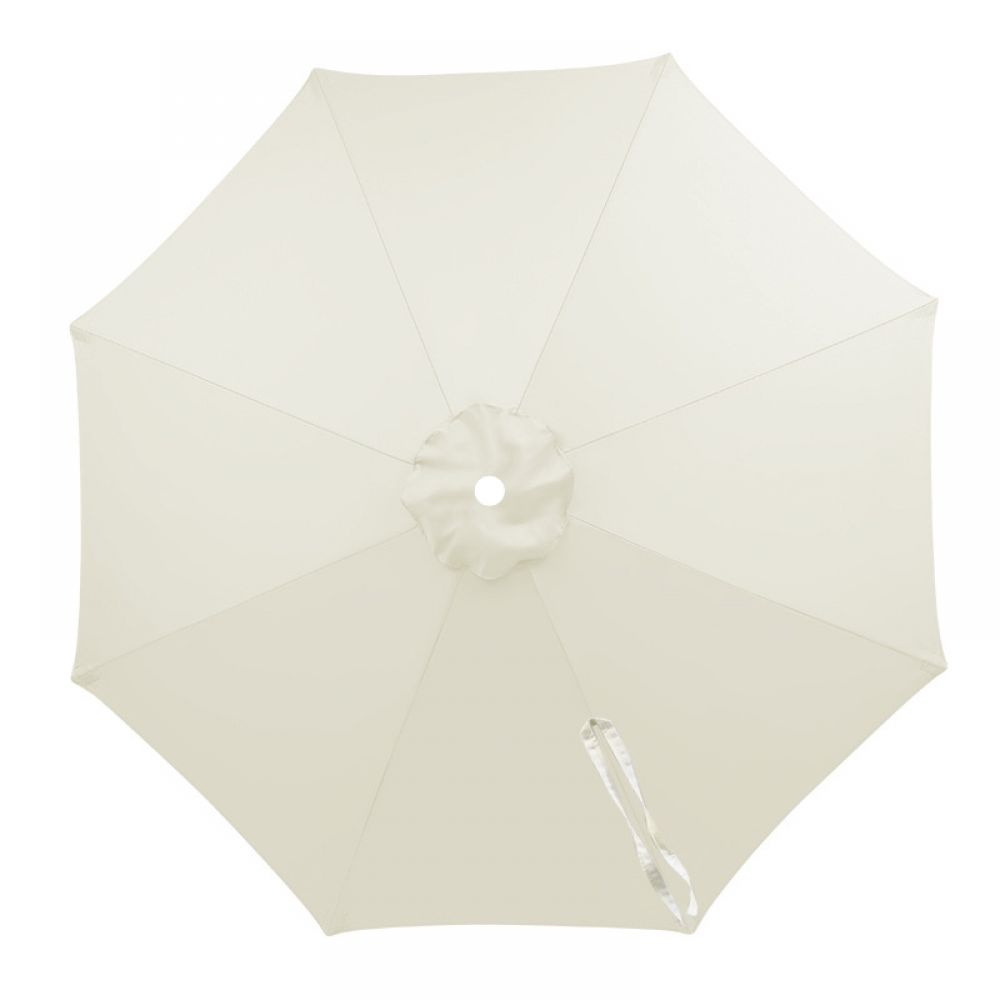 1 Toile De Rechange Pour Parasol 3,50m 8 Baleines Polyester Protection