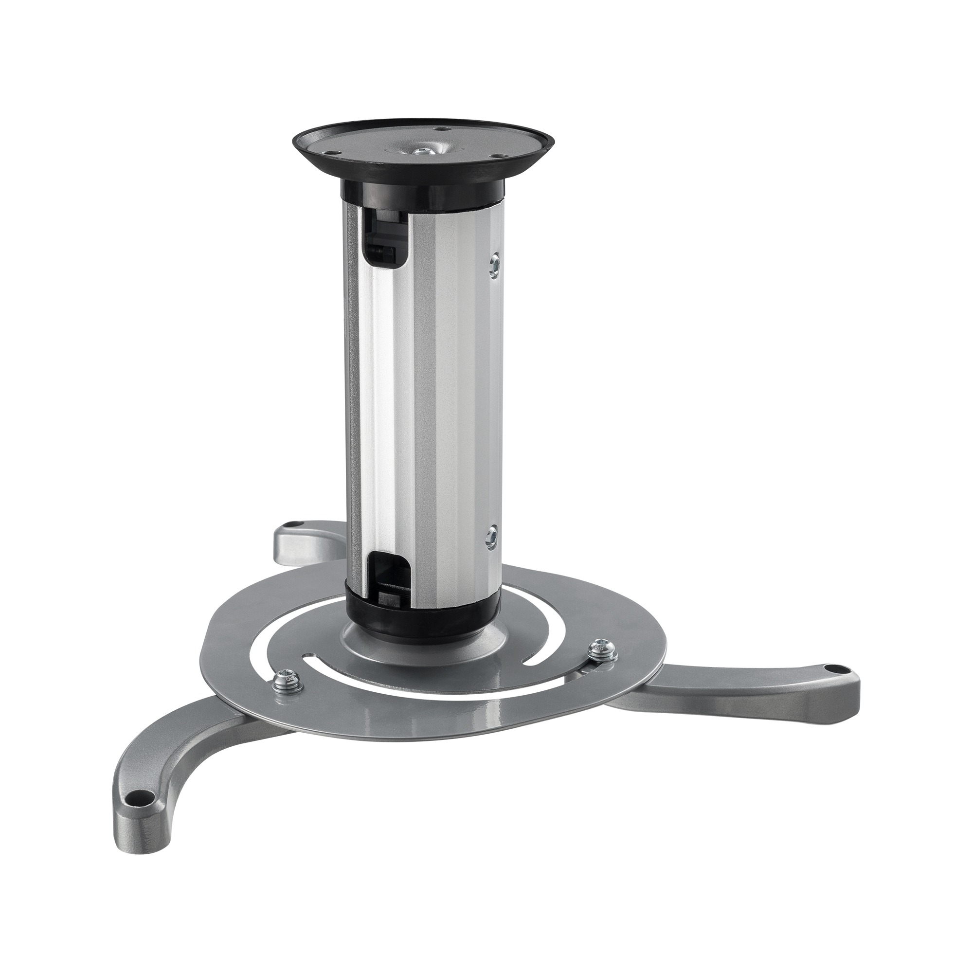 Cabletech Projektor-Deckenhalterung 80/170 mm (max. 10 kg) (Decke), Beamer Halterung, Silber - Bild 4
