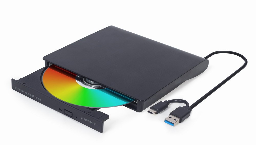 Gembird DVD-USB-031 - Extern - DVD-RW (Brenner) - USB 3.1 Gen 1 - Schwarz - Image 5