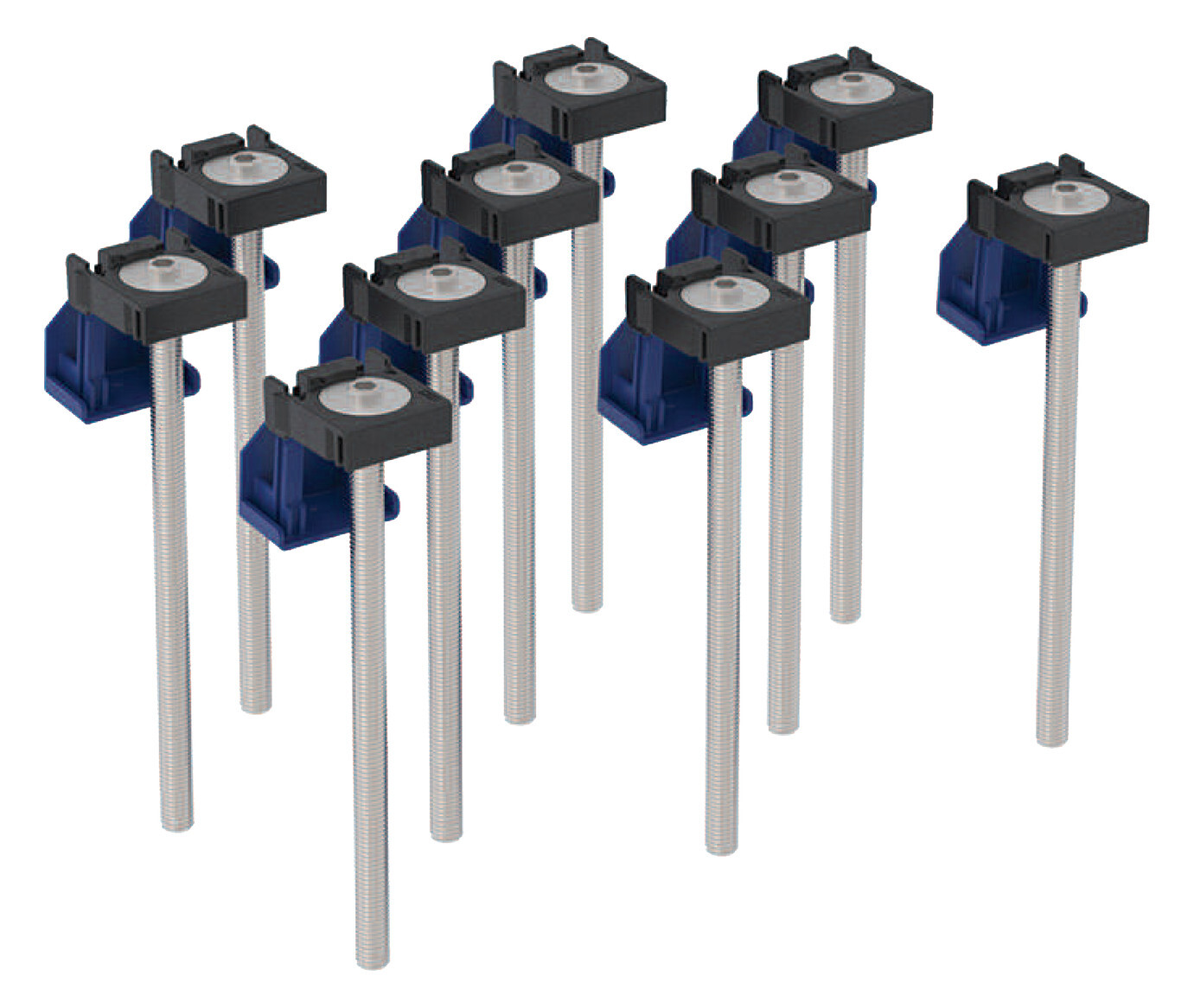 Geberit Duofix Fußverlängerung-Set 551582001 10 Stück, Für Installationsrahmen - Image 3