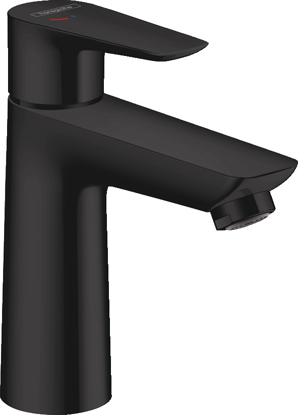 Hansgrohe - Talis E - Miscelatore Da Lavabo Con Sistema Di Scarico, Coolstart, Nero Opaco 71713670