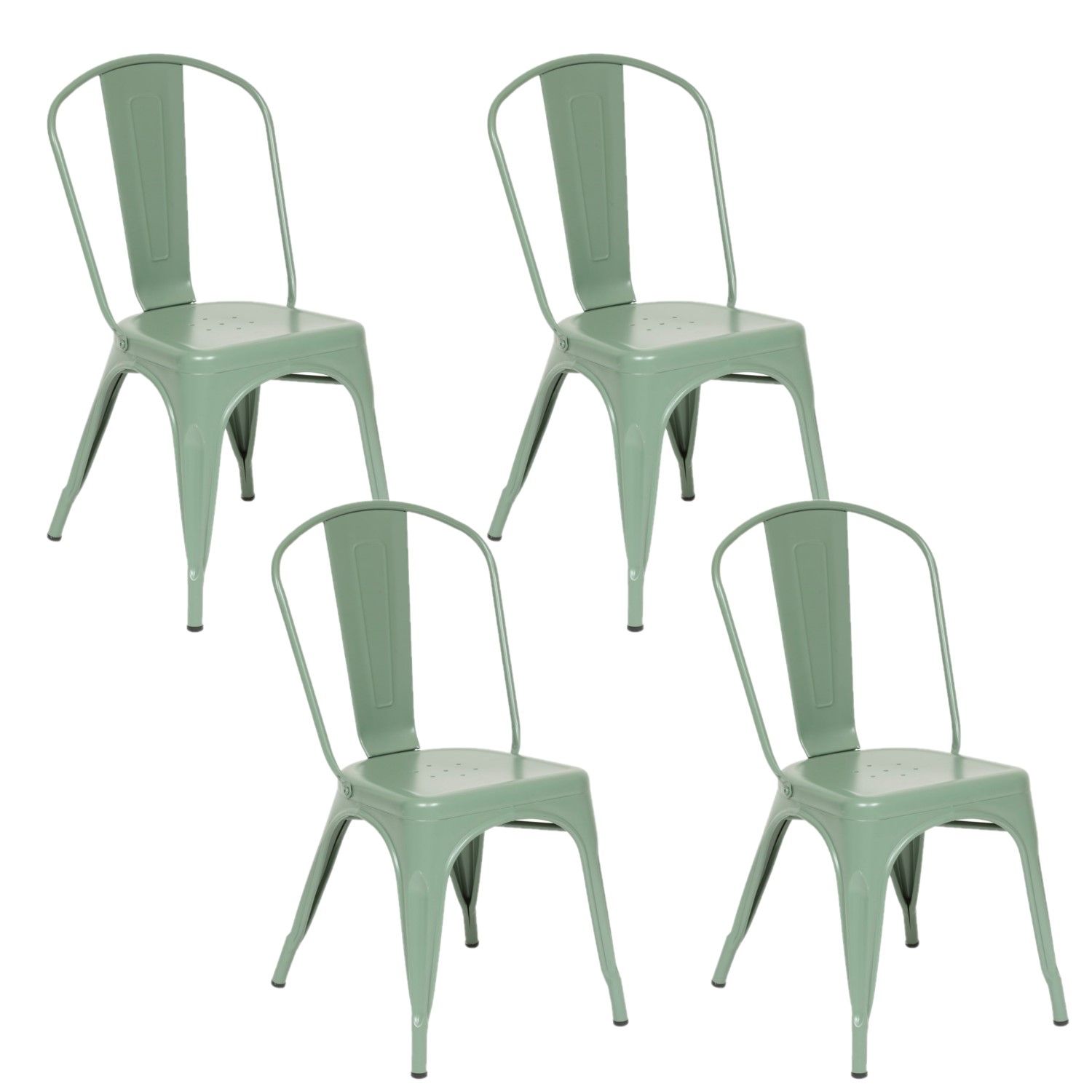 Atmosphera - Chaise Niko Vert Olive Créateur D'Intérieur