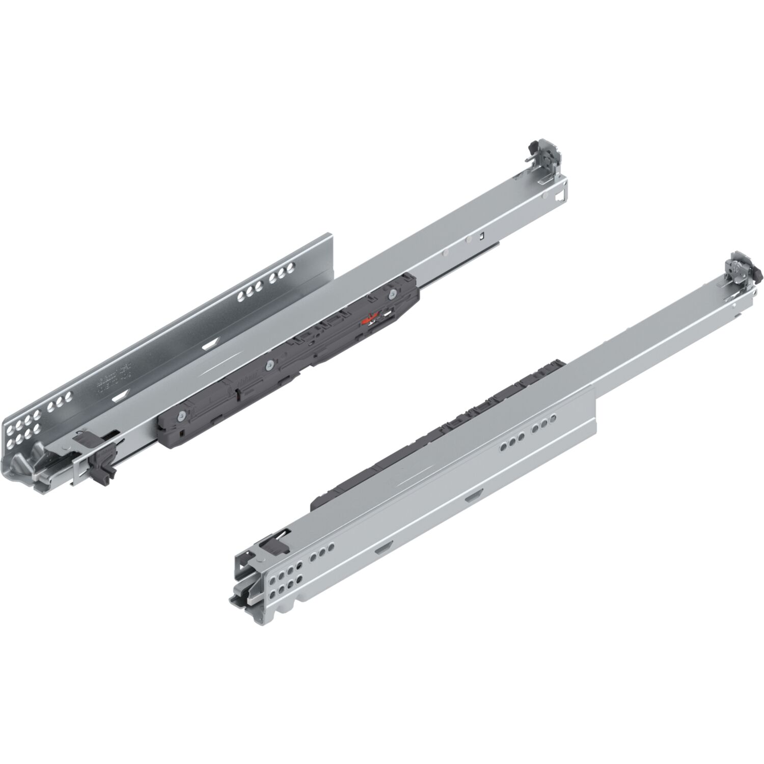 Blum Grau Schubladenauszüge, Vollauszug Movento 760H/766H, Blumotion S / Tip-On Blumotion - Image 3
