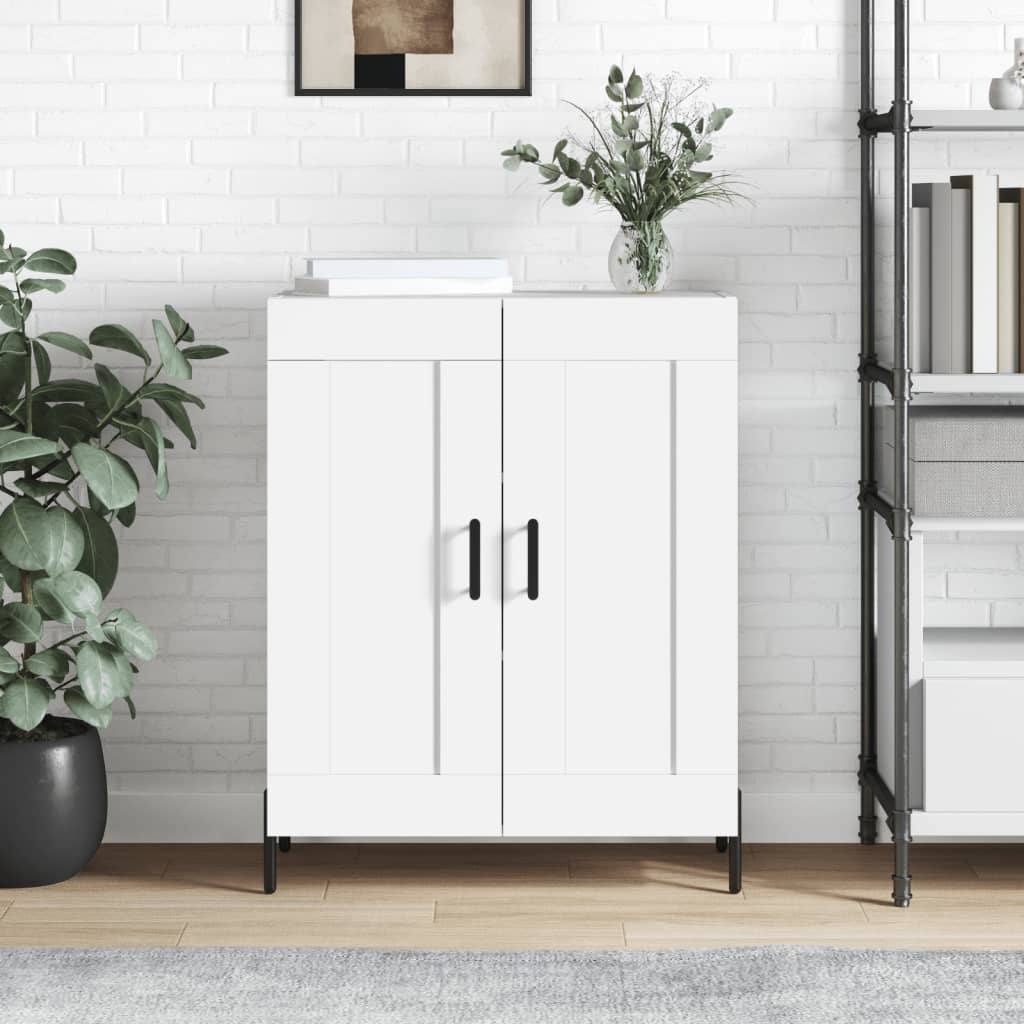 Weiß Vidaxl Sideboard White 69,5X34x90 Cm Engineered Wood - Bild 2
