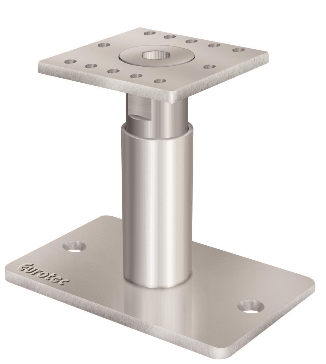 Eurotec Pedix Stützenfuß, Stützfüße, Pfostenträger 140 mm Carport - Image 8