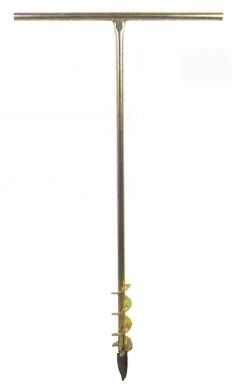 Trivella A Mano Perforazione Terreno Profilo Zincato �60 Mm 6 Cm NEWGARDEN