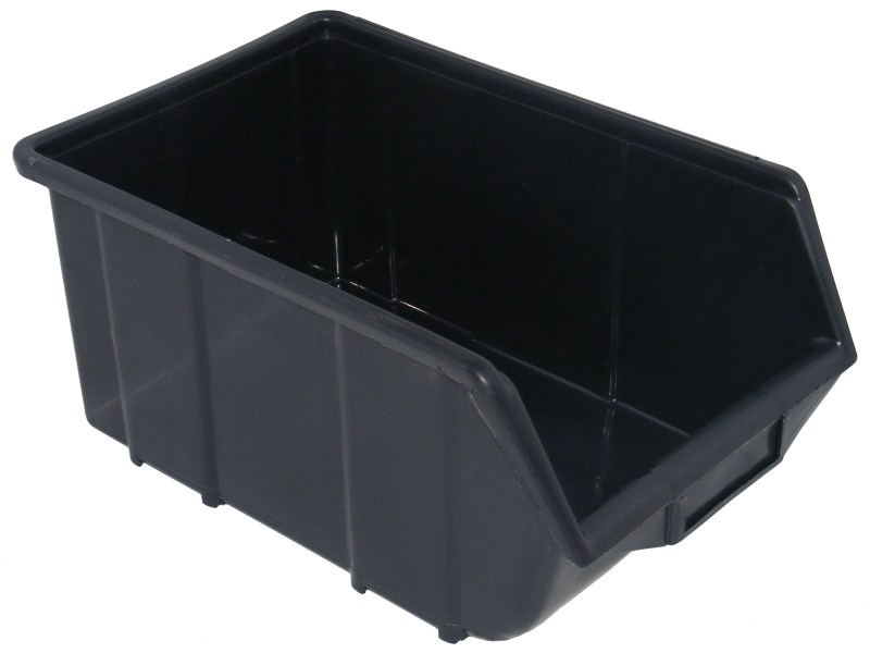 Coco Aufbewahrungsbox – Ecobox Groß Schwarz