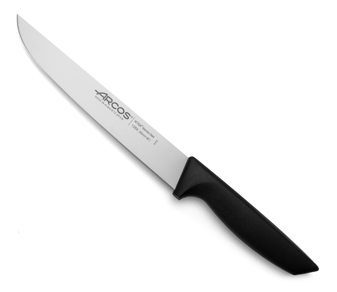 Arcos Küchenmesser Nizza 135400 Edelstahl Nitrum Und Mango Polypropylenmesser Mit 20 Cm Klinge In Blisterpackung