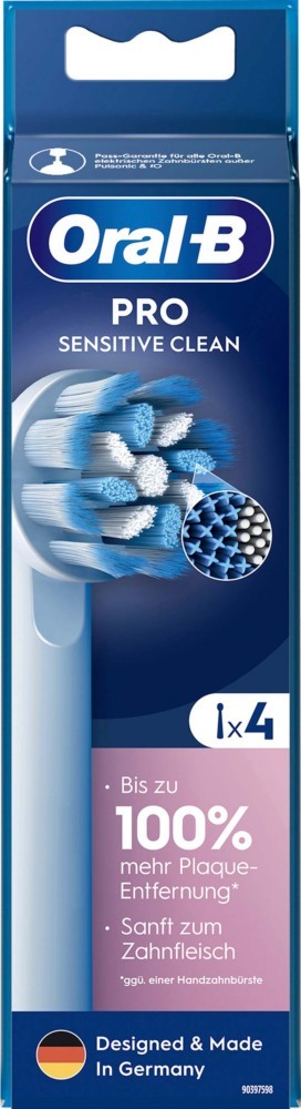 Oral-B Pro Sensitive Clean Aufsteckbürsten Weiss (4 Stück) - Bild 10