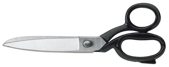 Format Schwarz Arbeitsschere, 250 Mm, Sehr Robust, Polierte Schneiden, Schneiderschere, Handwerksschere - Bild 2