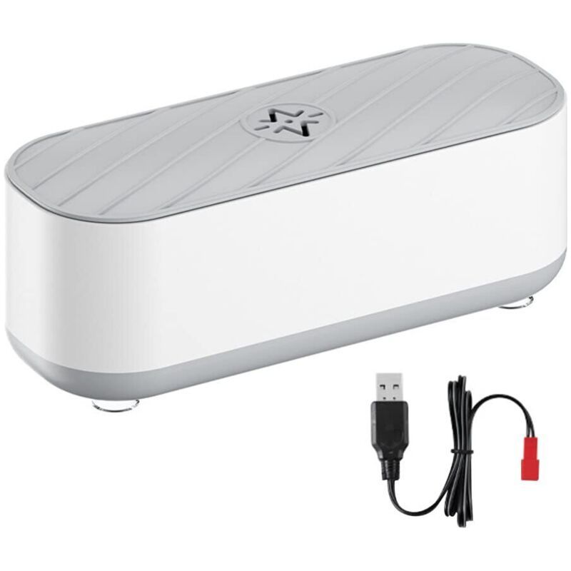 Nettoyeur à ultrasons 45 000 Hz, portable, nettoyage à 360°, rechargeable