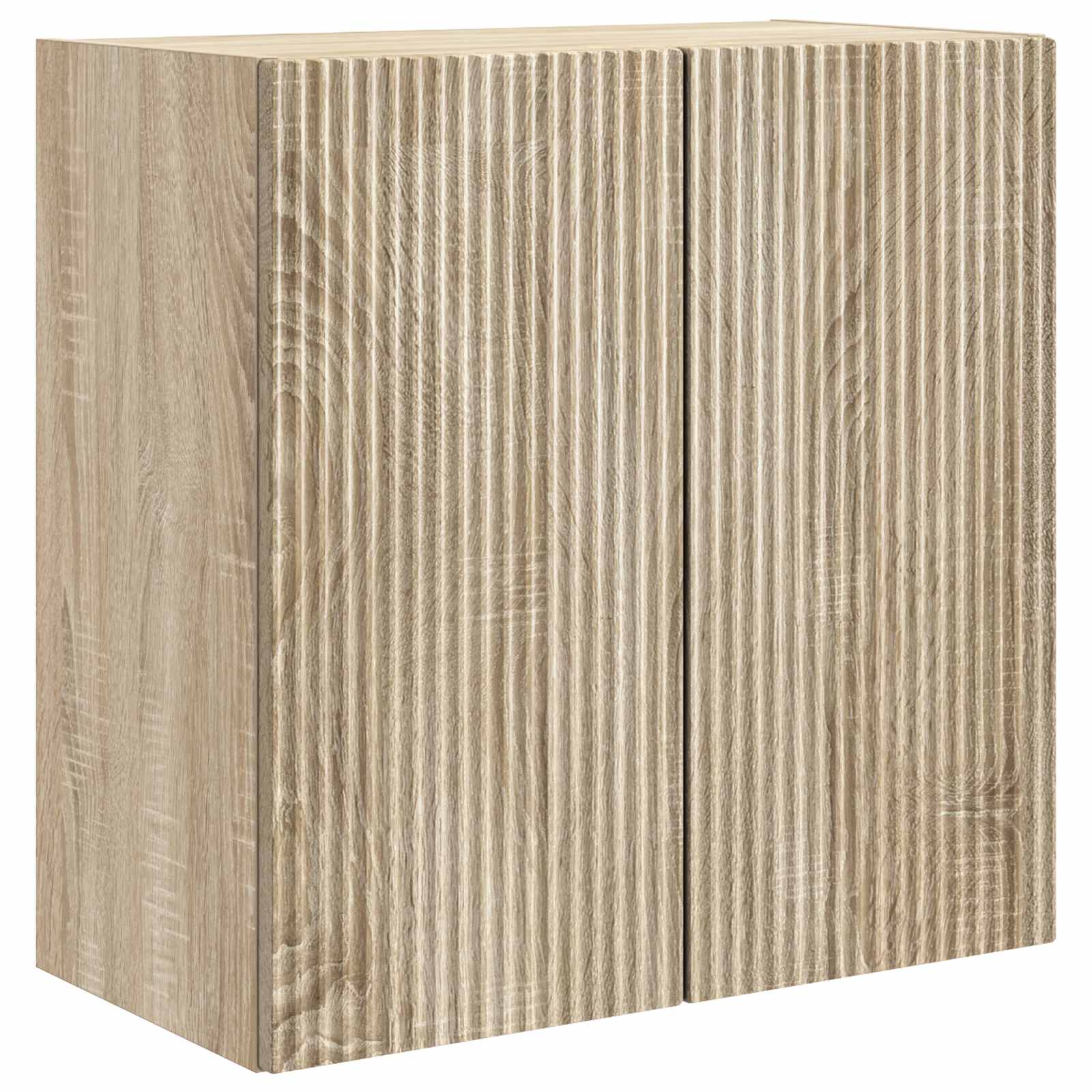 Wall-mounted Cabinet Sonoma Oak 59 X 31 X 60 Cm Engineered Wood Vidaxl