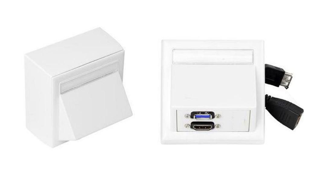Vivolink W127016780 WI221281 Wall HDMI 2.0 USB3.0 inc Thorsmann wall box ~E~ - Bild 4