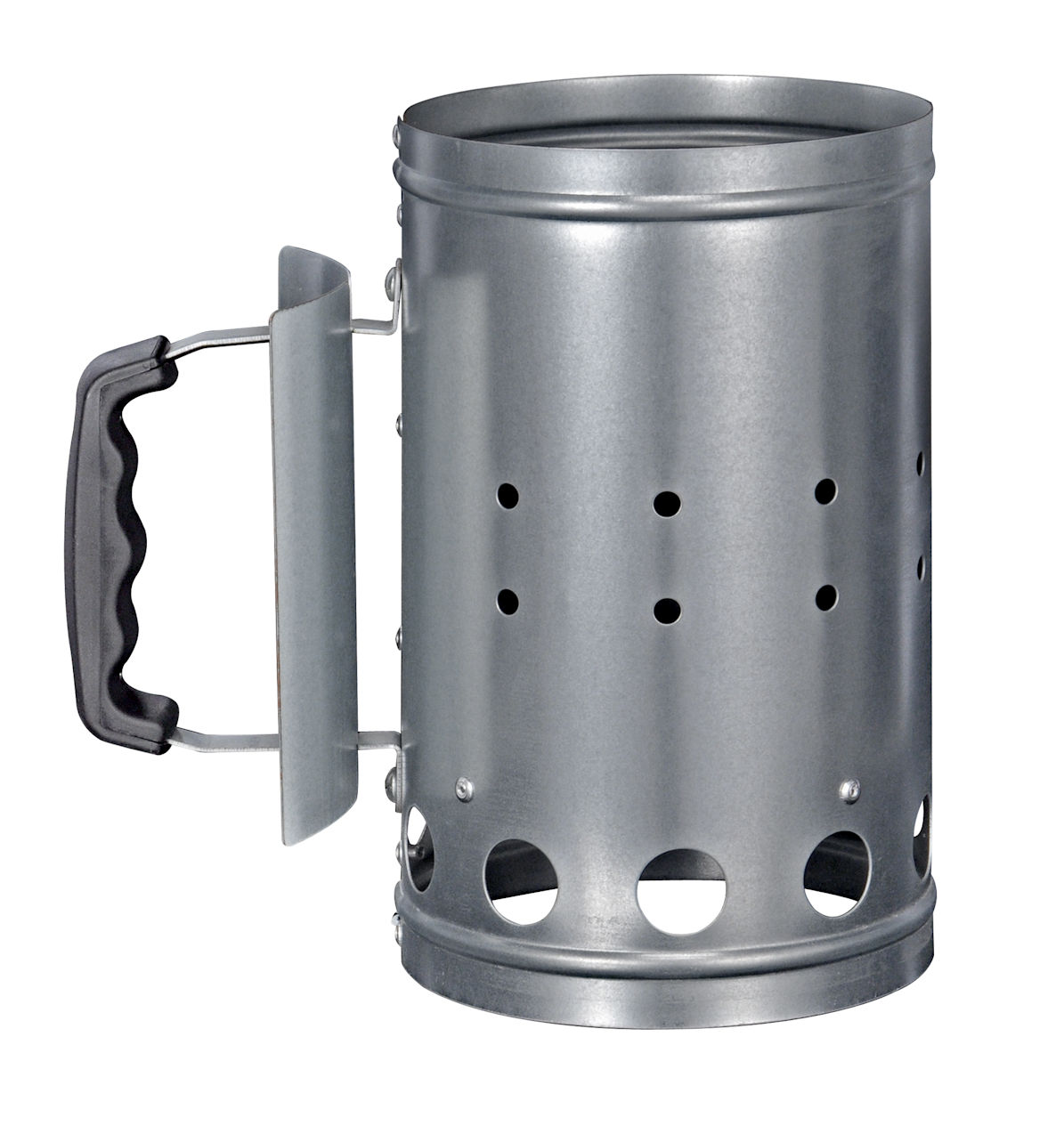Silber Anzündkamin Aus Metall - Kohlestarter - Image 2