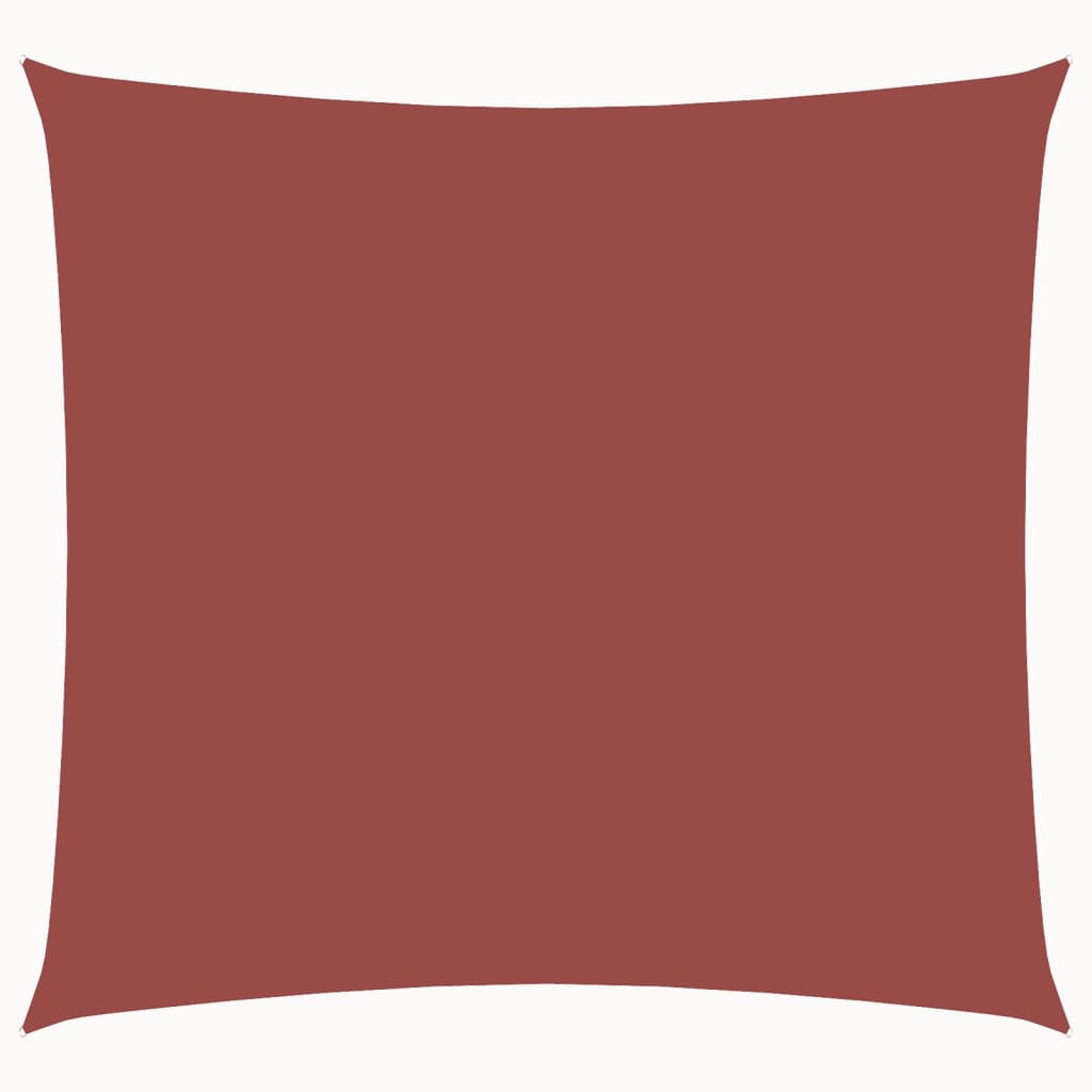 Sunshade Sail Oxford Fabric Square 7x7 M Terracotta Vidaxl