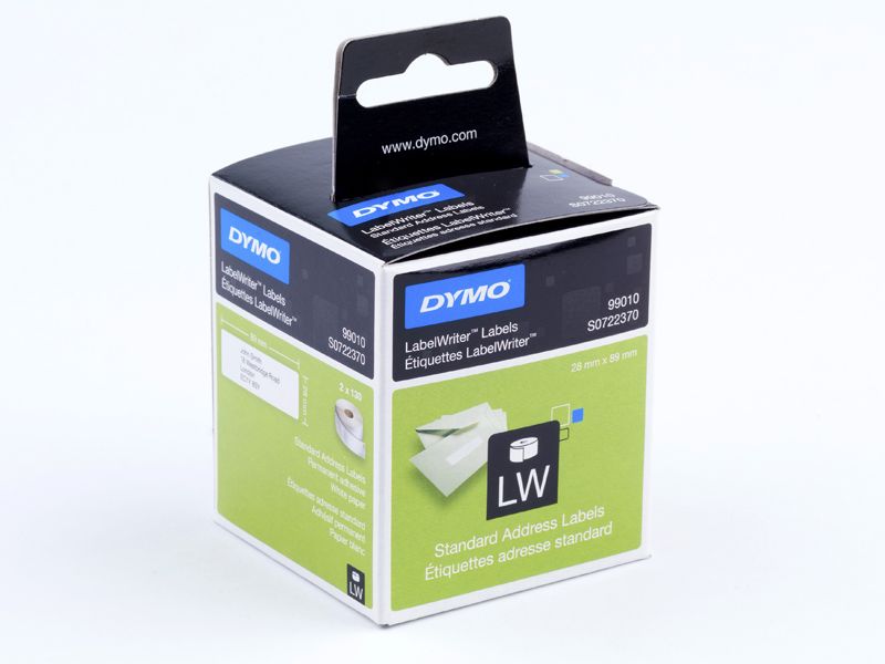 3x Dymo LabelWriter 90910 S0722370 Etiketten 28x89mm Standard Zubehörpaket OVP - Image 10