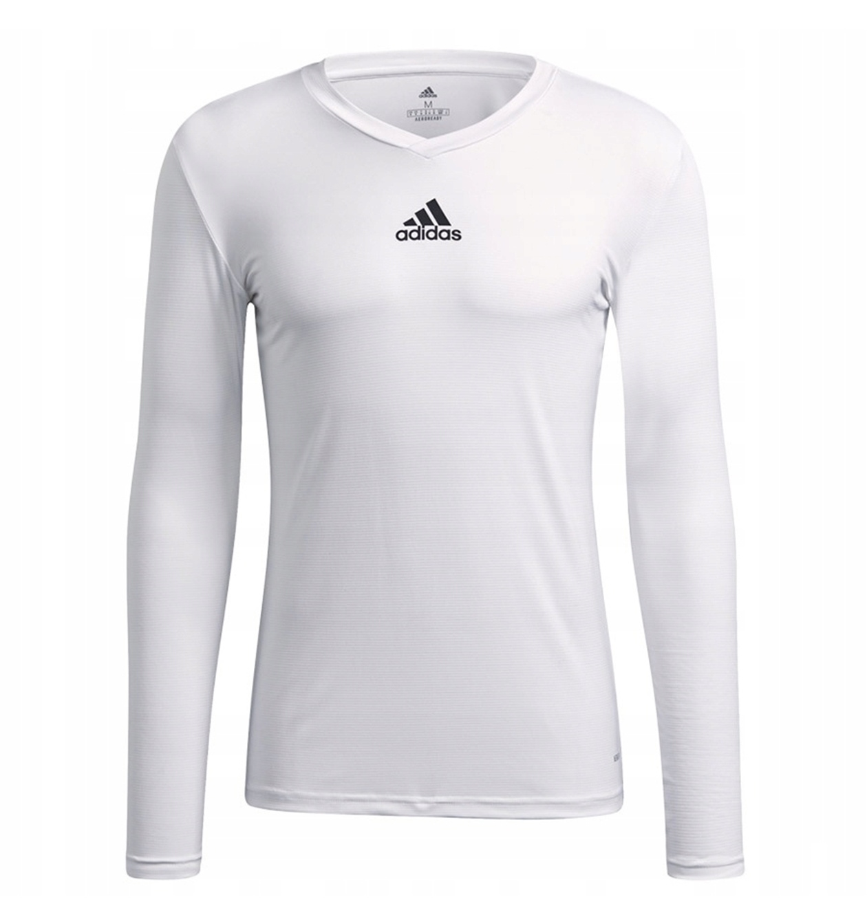 Adidas Herren Weiß Jersey Team Base Mittel - Image 5