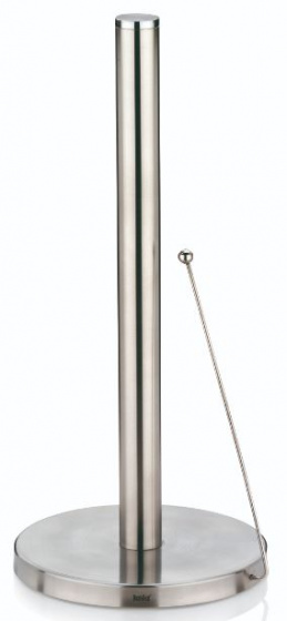 Kela Braun Küchenrollenhalter, Rollo – Silberfarben – Ca. Ø 15X33,5Cm - Image 3