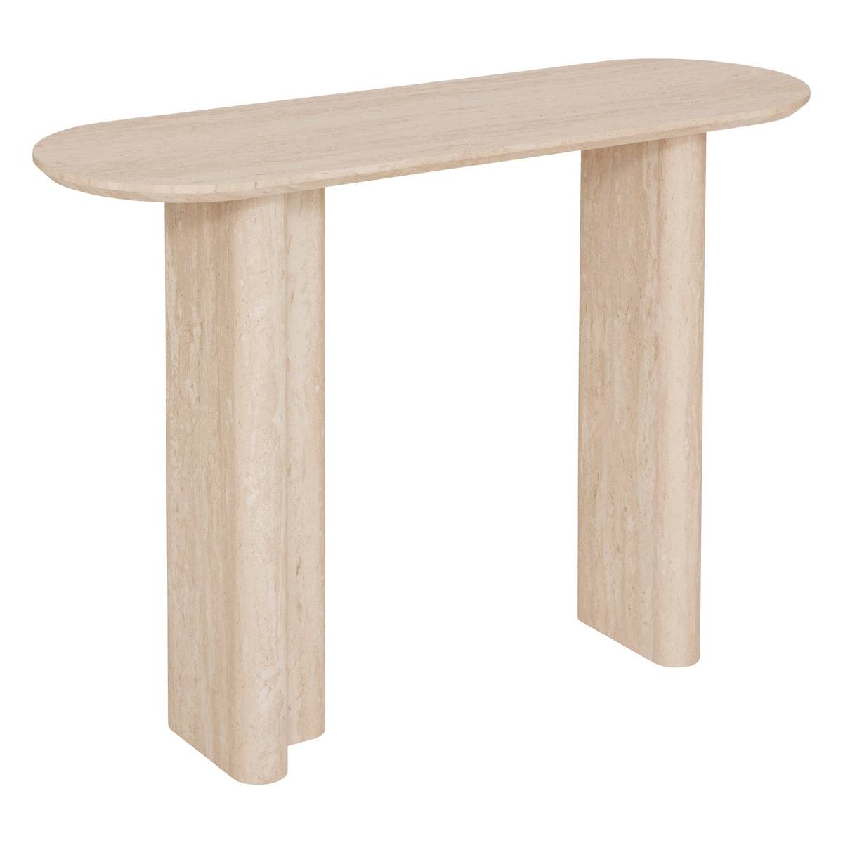 Atmosphera - Console Anaya Beige 110x35cm Créateur D'Intérieur