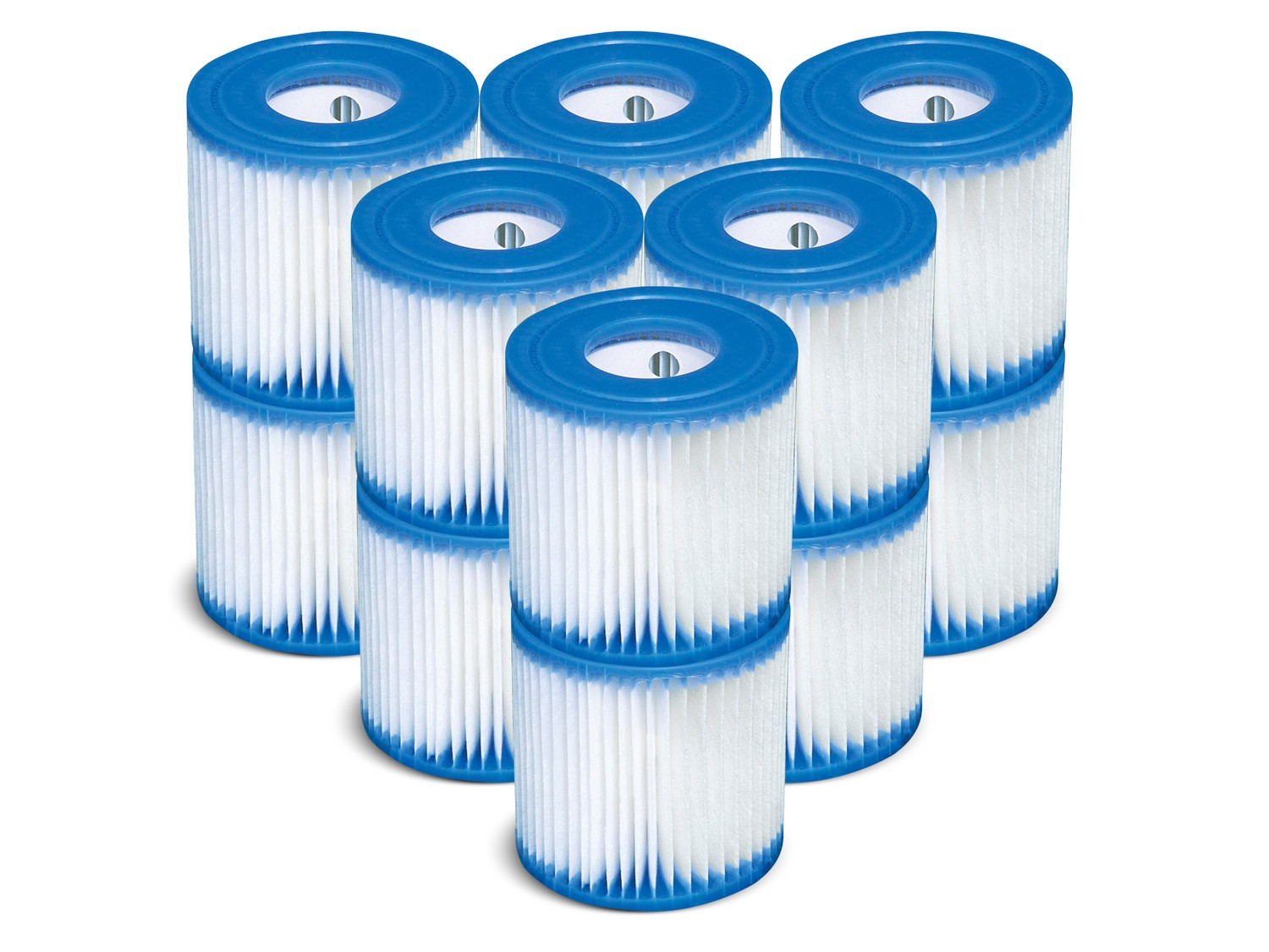 Filtro Per Pompa Per Piscina Tipo H, 12 Pezzi Intex 29007 X12 Intex