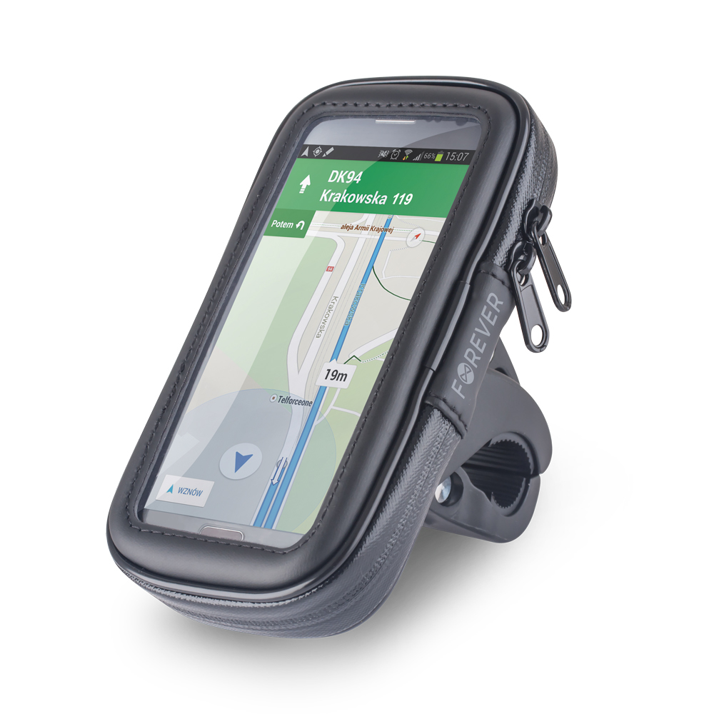 Forever XXL Waterproof 65 Bicycle Mobile Holder Black - Bild 5